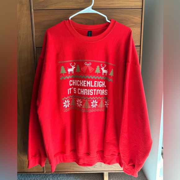Gildan Sweaters - Chickenleigh Christmas Sweater Size XL